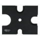 KS Tools universele prismaplaat Ø 40,0 / 63,0 / 75,0 / 80 mm