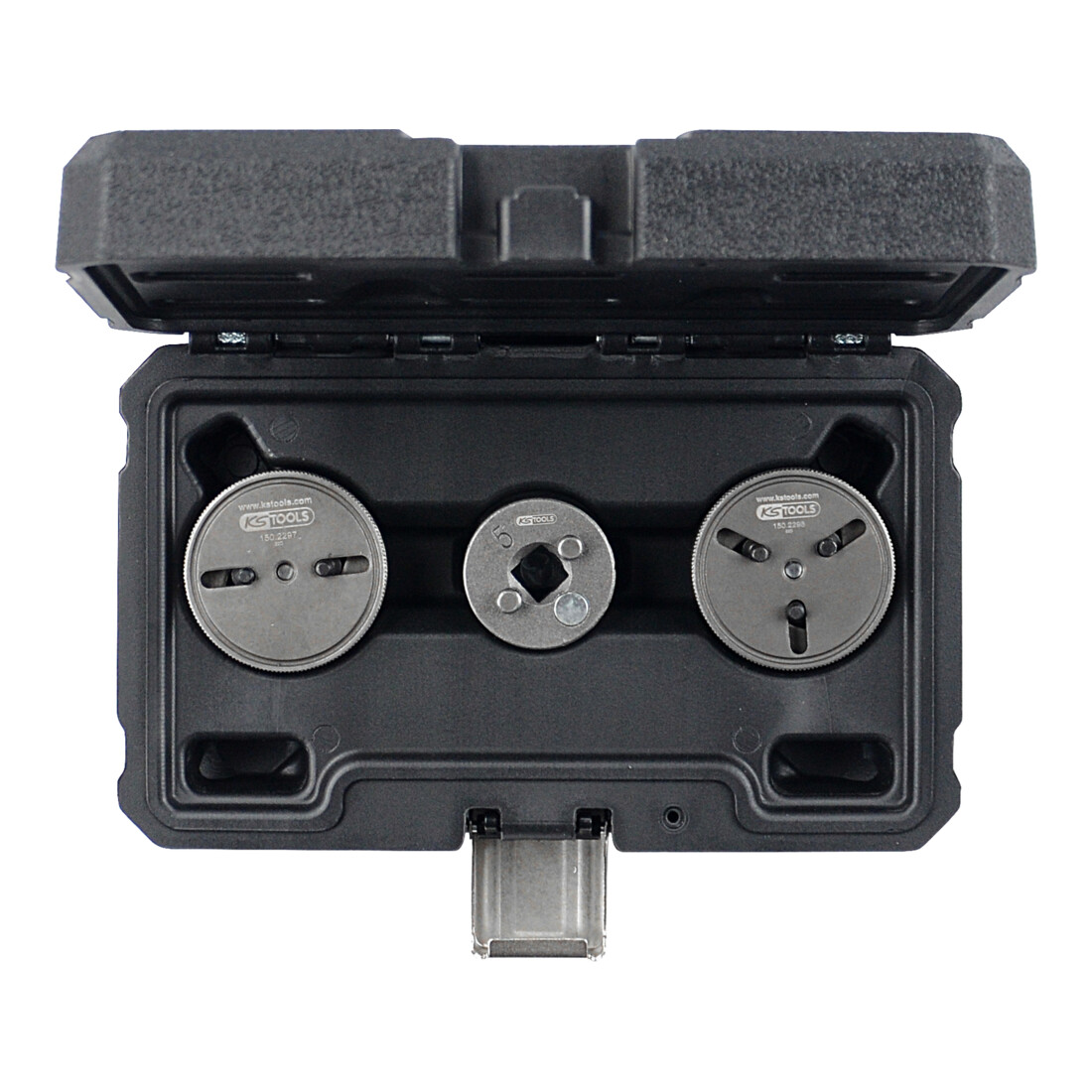 KS Tools universele remzuiger reset gereedschap adapterset, 3 stuks.