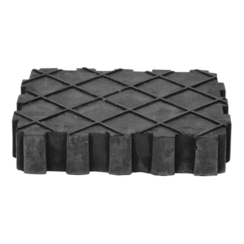 KS Tools universele rubbersteun voor hefplatform 155x125x35 mm