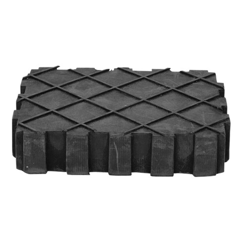 KS Tools universele rubbersteun voor hefplatform 155x125x35 mm