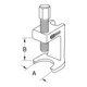KS Tools universele scharnierpenstrekker, 23mm