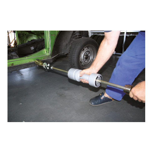 KS Tools universele slaghamer, incl. trekhaak en adapter