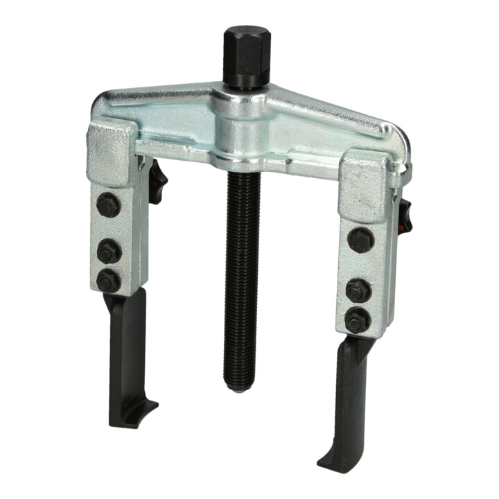 KS Tools universele snelspanner 2-armig met extreem slanke en verlengde haken, 20-90mm, 120mm