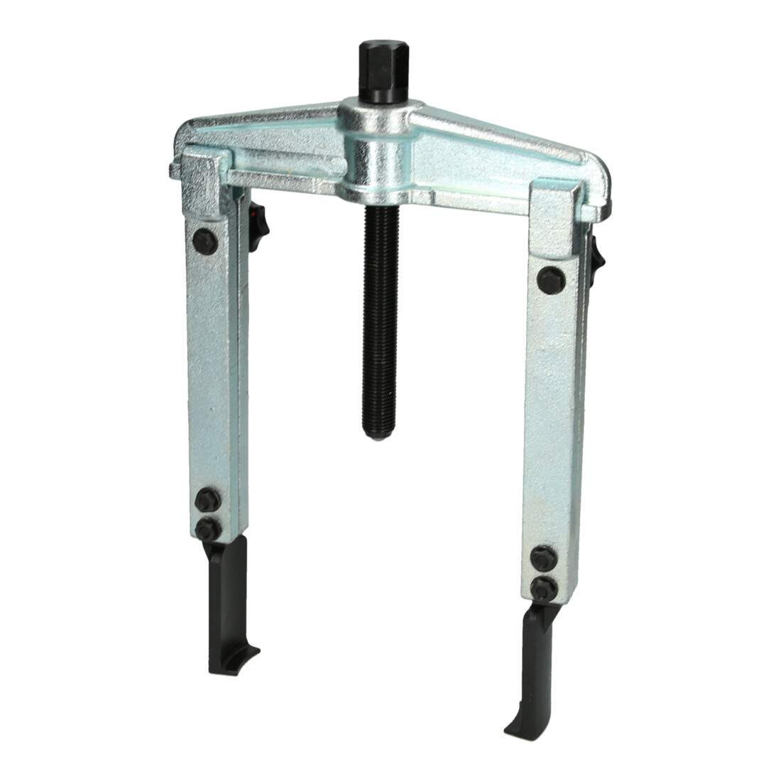 KS Tools universele snelspanner 2-armig met extreem slanke en verlengde haken, 25-130mm, 200mm