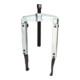 KS Tools universele snelspanner 2-armig met extreem slanke en verlengde haken, 50-160mm, 300mm, 5,0t-3
