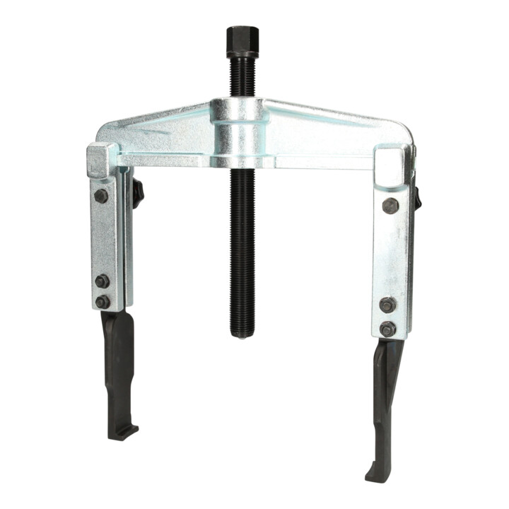 KS Tools universele snelspanner 2-armig met extreem slanke en verlengde haken, 60-200mm, 220mm, 5.0t
