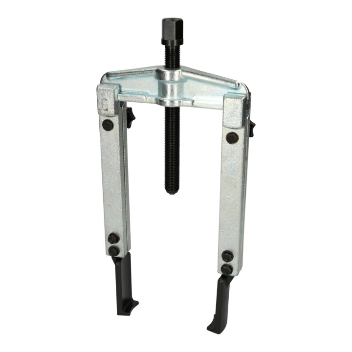 KS Tools universele snelspanner 2-armig met smalle en verlengde haken, 20-90mm, 200mm