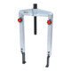 KS Tools universele snelspanner 2-armig met smalle en verlengde haken, 25-130mm, 250mm