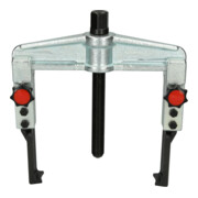 KS Tools universele snelspanner 2-armig met smalle en verlengde haken, 25-130mm, 250mm-2
