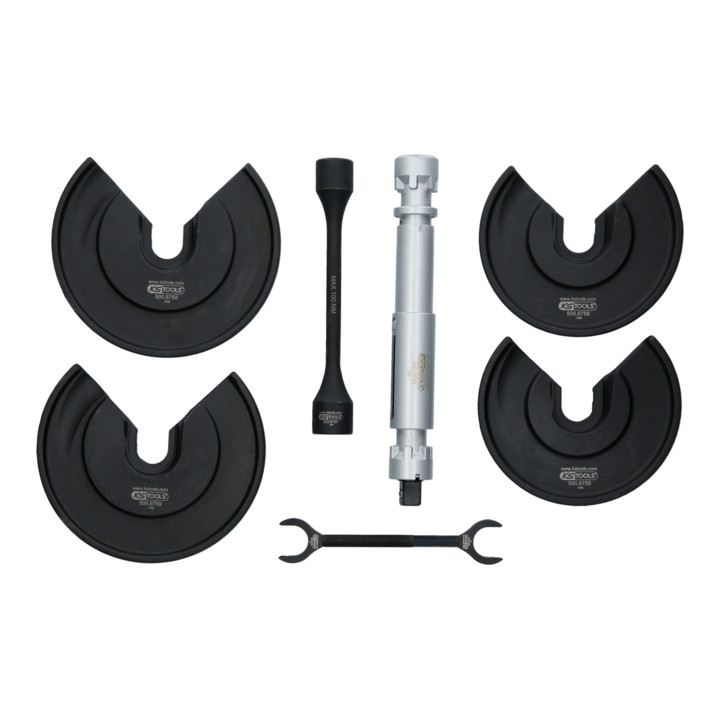 KS Tools universele telescopische centreerklemset voor binnenveren, 9 st.