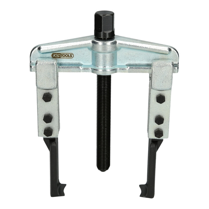 KS Tools universele trekker 2-armig met extreem slanke en verlengde haken, 20-90mm, 200mm, 3,5t
