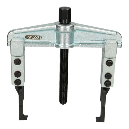 KS Tools universele trekker 2-armig met extreem slanke en verlengde haken, 20-90mm, 250mm, 2,5t