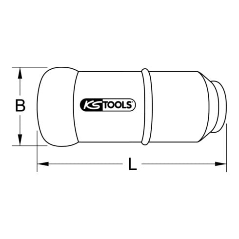 KS Tools Utensile di allineamento 3/8"