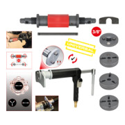 KS Tools Utensile di ripristino per pistoncini dei freni universale, 8pz.