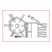 KS Tools Utensile di sblocco-3