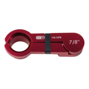 KS Tools Utensile di sblocco ad anello, alluminio rosso, 7/8"