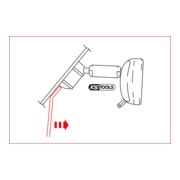 KS Tools Utensile di sblocco degli specchietti interni Ford-4