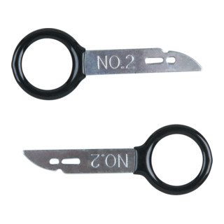 KS Tools Utensile per sblocco unità radio/navigazione, 2pz., per Becker e altro