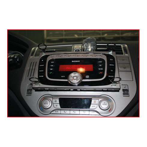 KS Tools Utensile per sblocco unità radio/navigazione, BMW, Opel