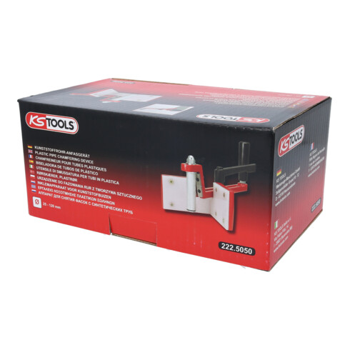 KS Tools Utensile per smussare tubi in plastica Ø25-120mm, 176mm
