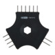 KS Tools Utensile universale di sblocco cavi per spine piatte 1,6mm-3