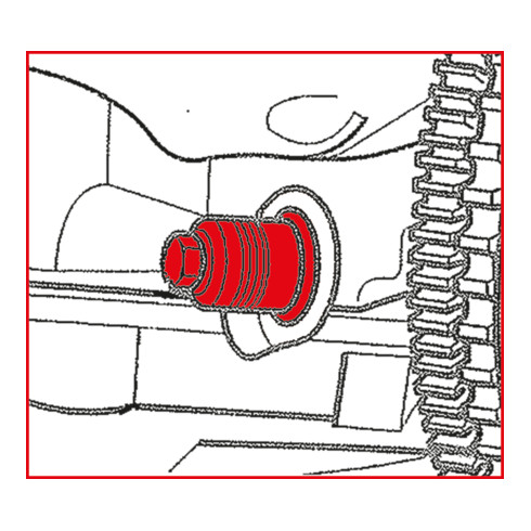 KS Tools Utensili per la regolazione del motore VAG, 5pz., per Audi A4+A6