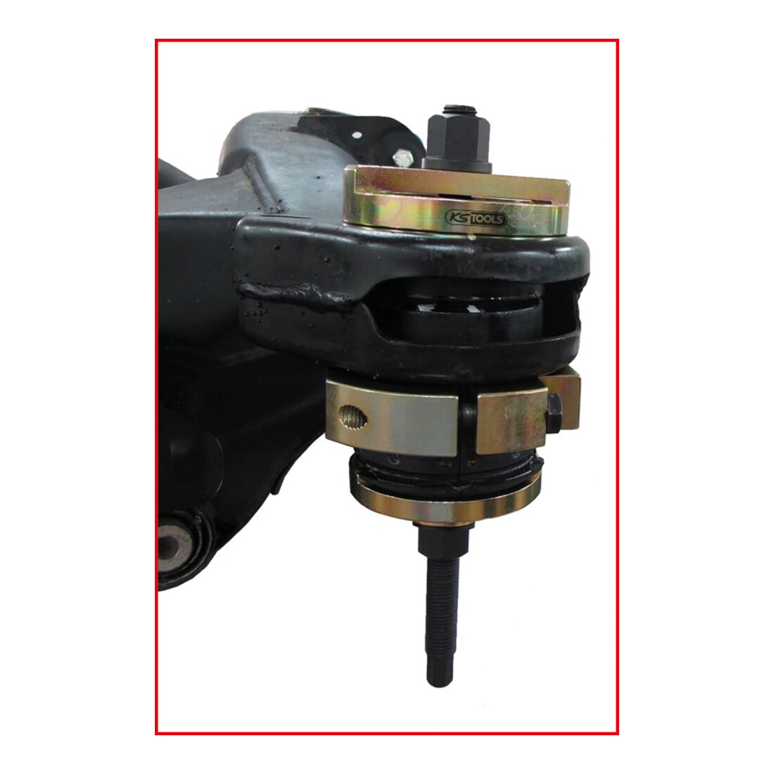 KS Tools Utensili per silent-block per assale posteriore BMW, 13pz.