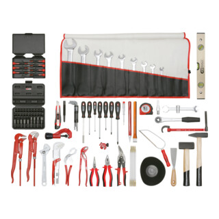 KS Tools Utensili sanitari premium, 120pz.