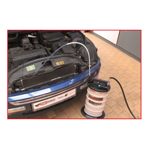 KS Tools vacuümpomp 9,5 liter inclusief 4 sondes