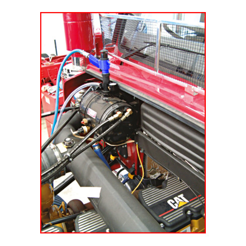 KS Tools vacuum koelsysteemvuller, 4-delig