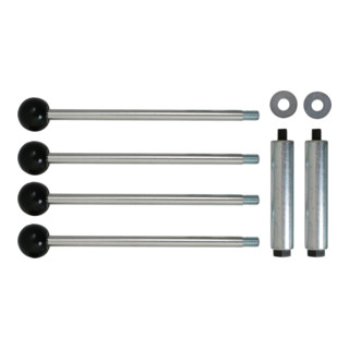 KS Tools VAG frontmasker geleider en uitduwstang set, 6 delig