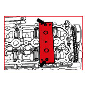 KS Tools VAG - motor afstel gereedschap set, 6-delig Audi 2.0 motoren-4