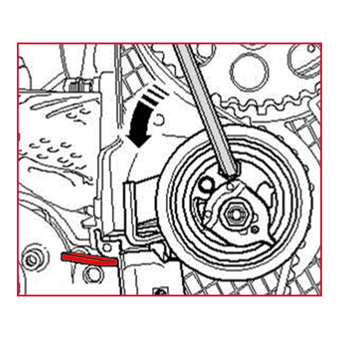 KS Tools VAG - Motoreinstell-Werkzeug-Satz, 35-teilig