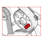 KS Tools VAG / Volvo - motor afstelgereedschap set, 2-delig-3