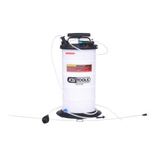KS Tools Vakuum-Absaugpumpe 9,5 Liter inklusive 4 Sonden