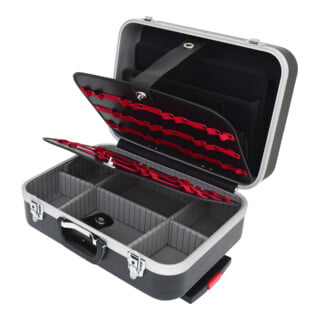 KS Tools Valise de technicien en ABS sur roulettes