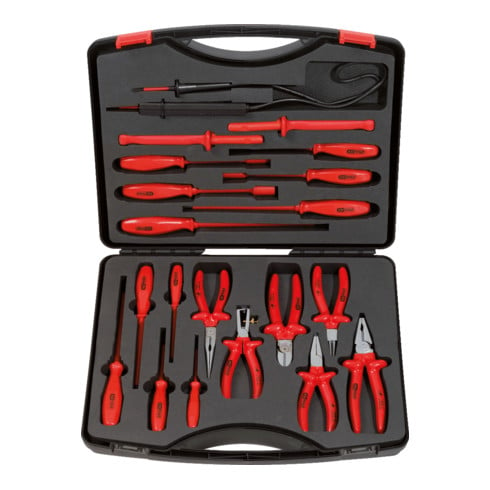 KS Tools Valise isolée, 20 pcs.