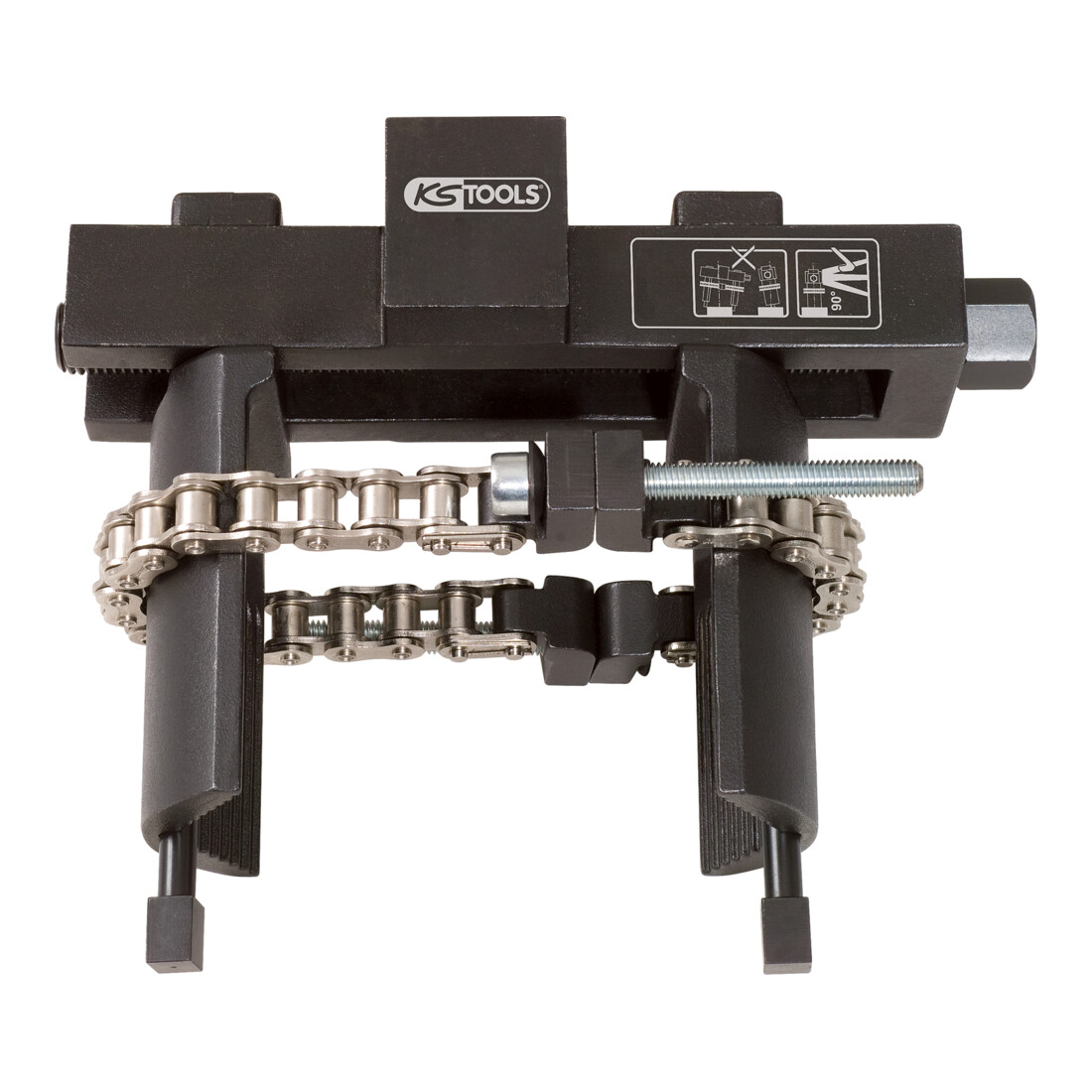 KS Tools Vario moer- en dopsleutelset, 14-delig.