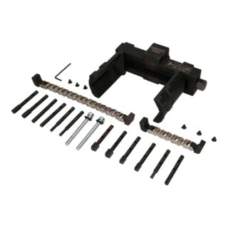 KS Tools Vario-Muttern- und Kappenschlüssel-Satz, 14-tlg.