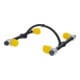KS Tools Veerspanner met veiligheidsbeugel, haak met kunststofcoating
