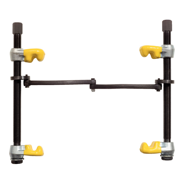 KS Tools Veerspanner met veiligheidsbeugel, haak met kunststofcoating