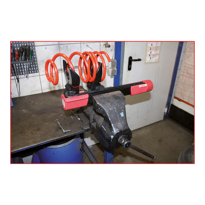 KS Tools veercompressorset, 6 dlg., max. belasting 1800 kg
