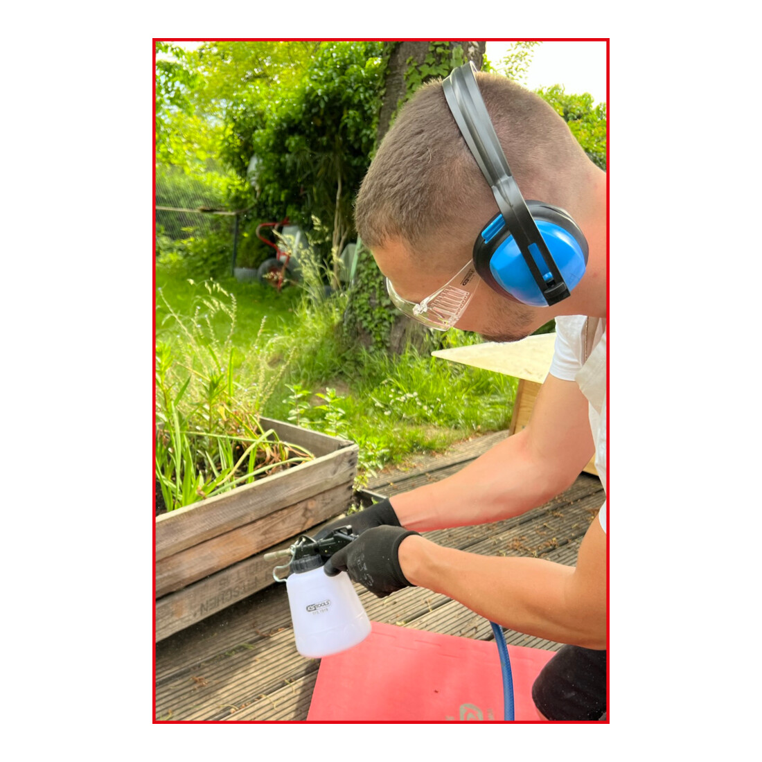 KS Tools veiligheidsbril-transparant