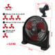 KS Tools Ventilatore per officina, 70 Watt-1