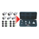KS Tools vergrotings- en verkleiningsadapterset, 6 stuks