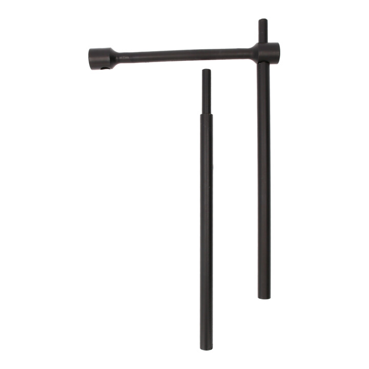 KS Tools Verlängerbarer LKW-Radmutternschlüssel, 3-tlg, 30 x 32 mm