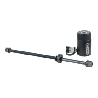 KS Tools Verrin de force creux hydraulique 12 T avec tige filetée