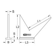 KS Tools verstekhoek-3
