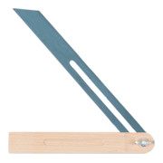KS Tools Verstellbarer Winkel mit Holzschenkel, 250mm, Holz