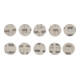 KS Tools vervangings schuurpads korrel 400 Ø 75mm pak van 10